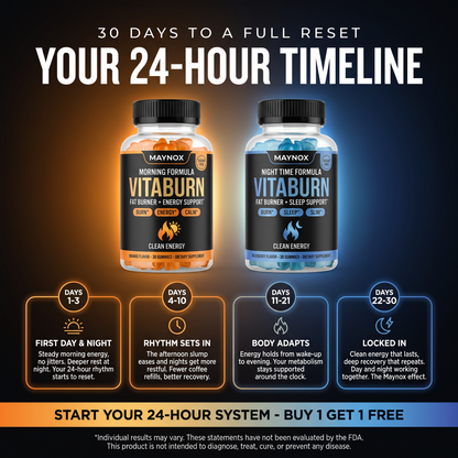 VitaBurn 24-Hour System / Fat Burner Gummies for Men